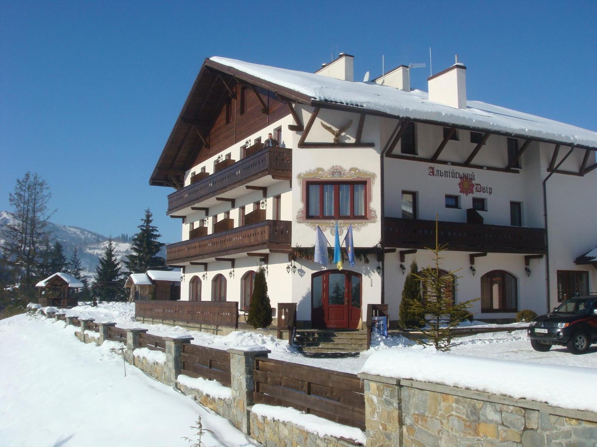 Alpenhof Pansion Hotel Szlavszke Kültér fotó
